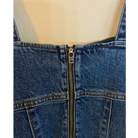 Reformation Lizzie Denim Dress - Picture 9 of 10